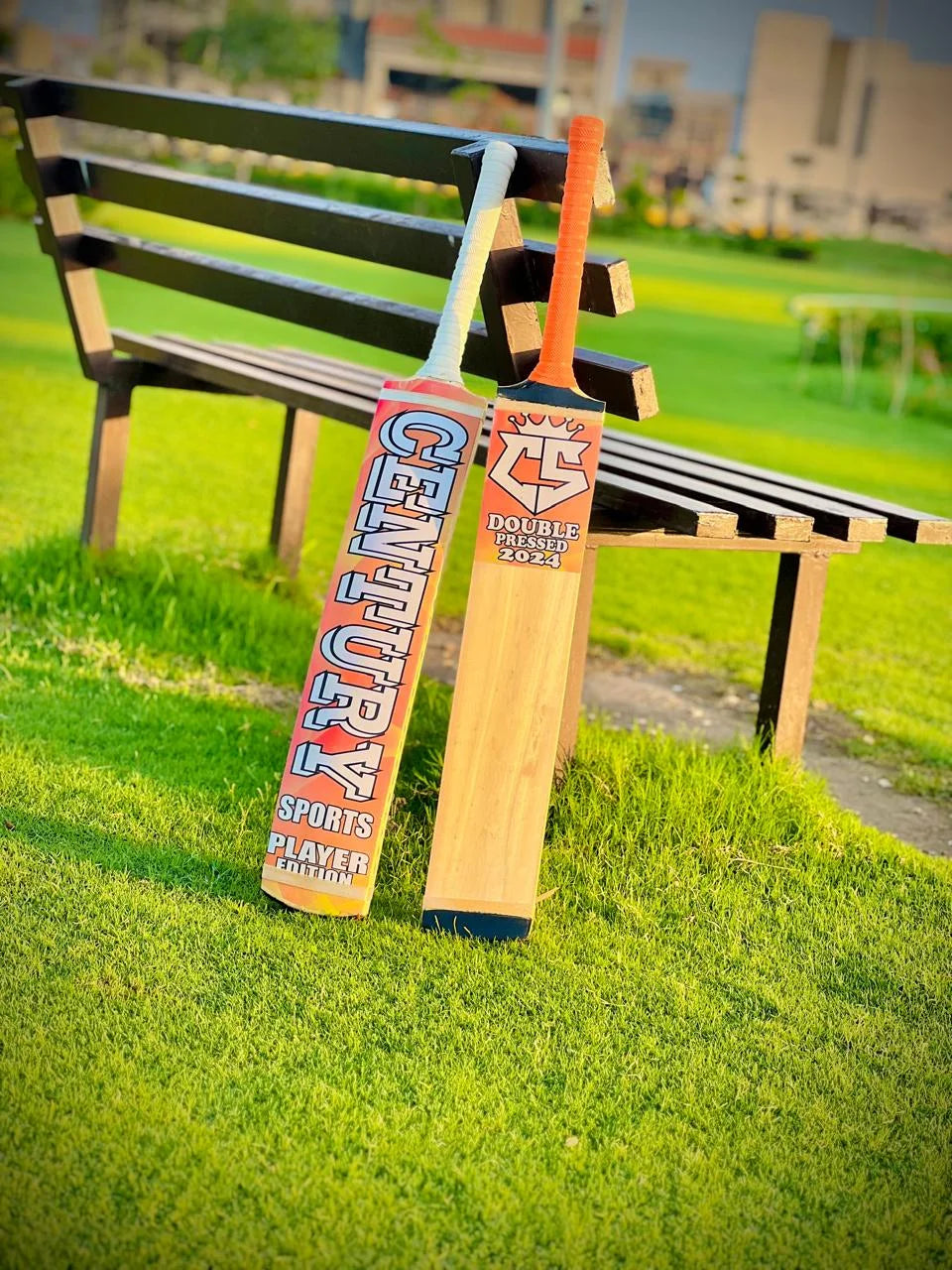 Century Sports Player Edition Rawalakot Wood Bat Yellow Color