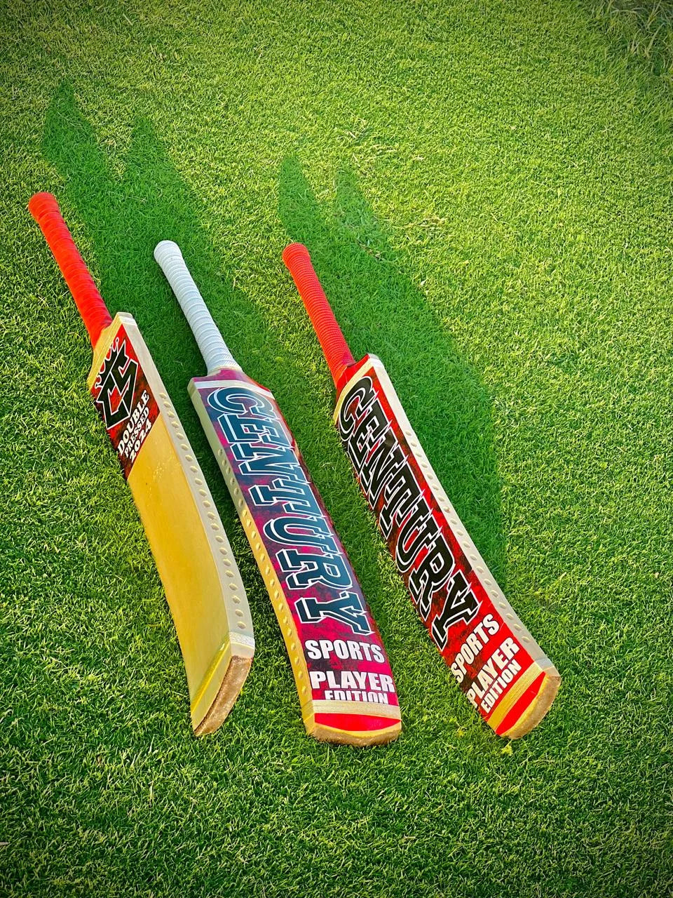 Century Sports Player Edition Rawalakot Wood Bat Red Color