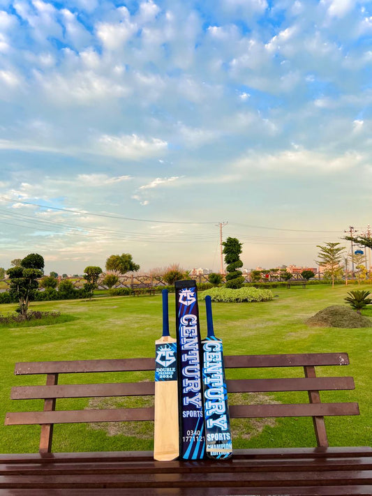 Century Sports Rawalakot Wood Bat Blue Color