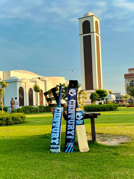 Century Sports Rawalakot Wood Bat Blue Color