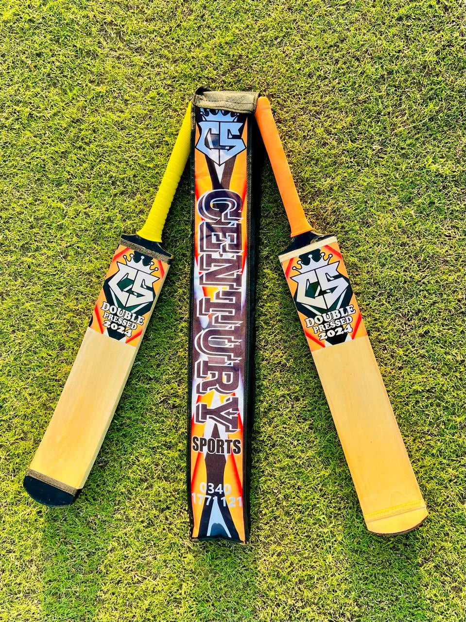 Champion Edition Rawalkot Wood Bat + Cover + Inner + Stroke Sheet